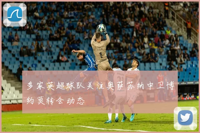 多家英超球队关注奥萨苏纳中卫博约莫转会动态
